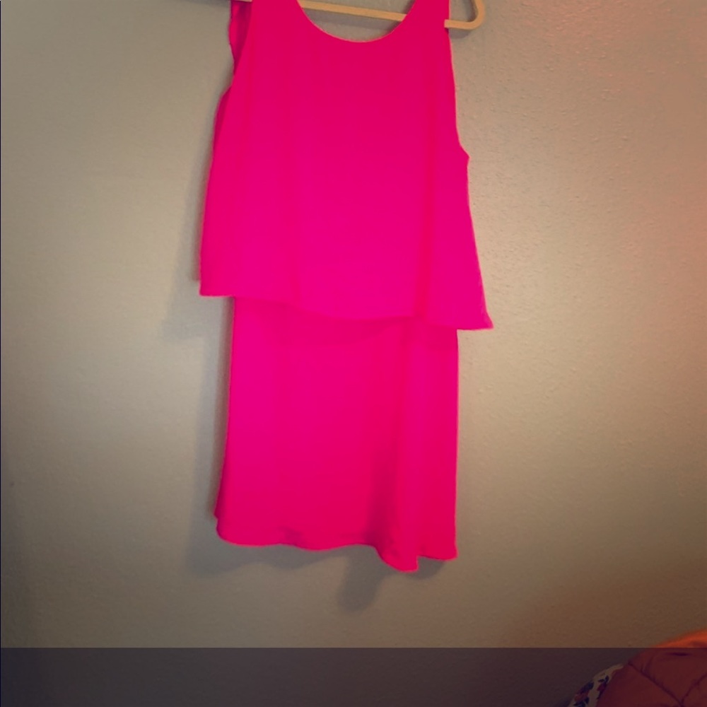 Hot Pink Neon Dress